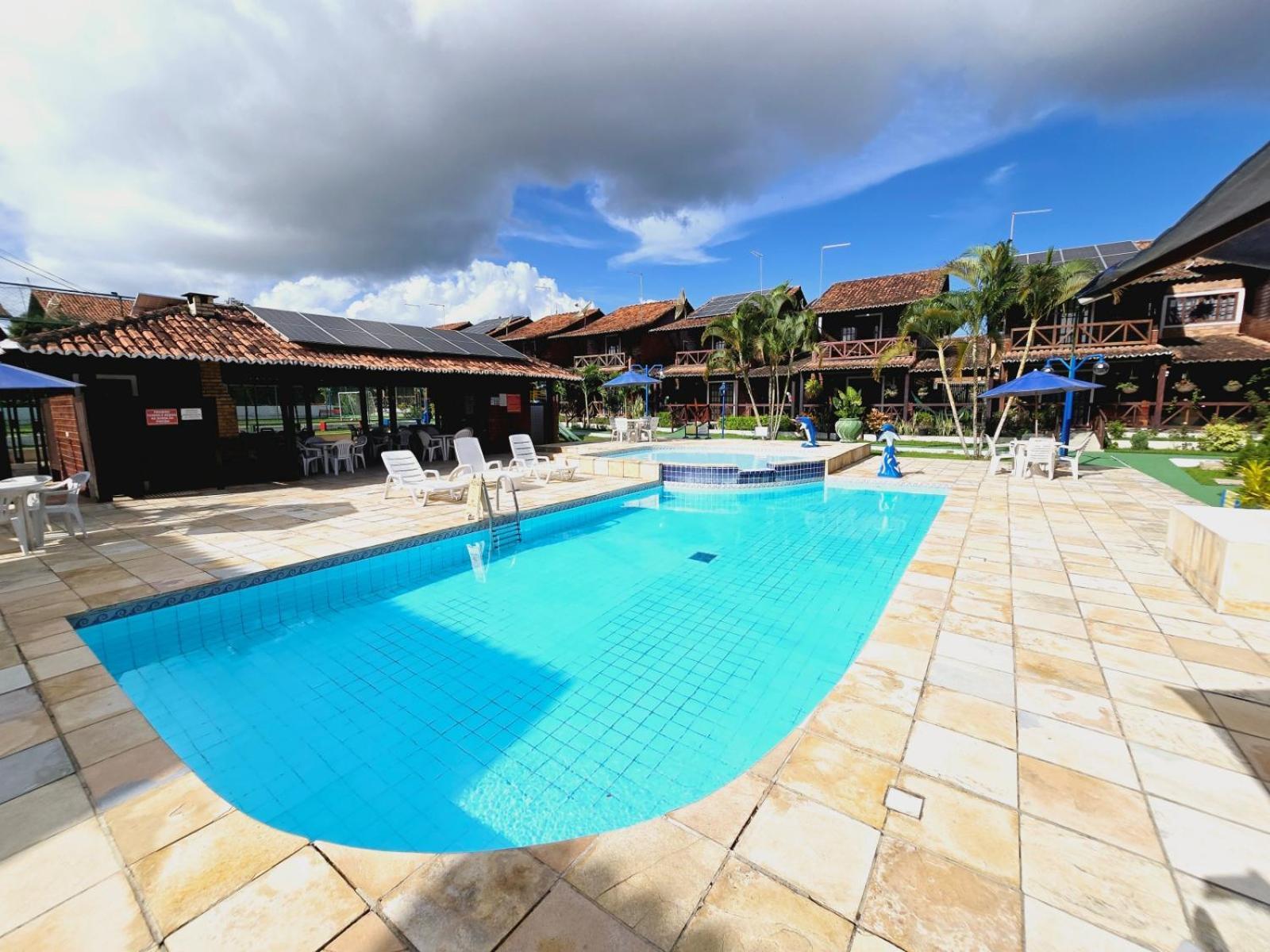 Chale Aconchegante Com Vista Para Piscina Gravata  Exterior photo